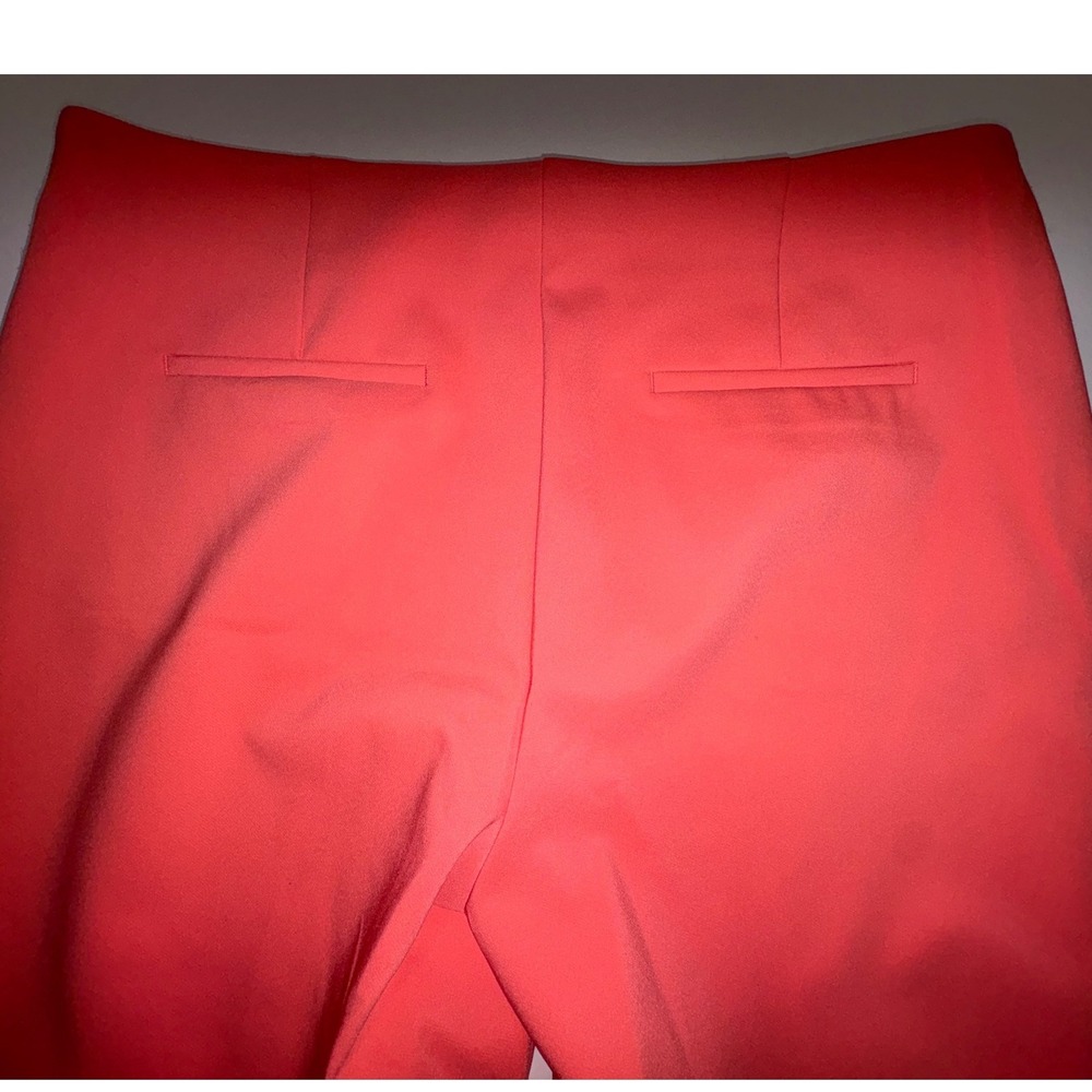 Rachel Zoe Coral Cropped Pants Tailored Stretch Women's Size 14 - Picture 6 of 10